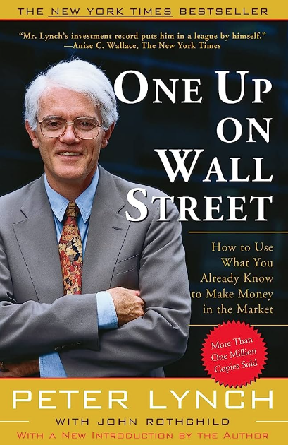 Peter Lynch's book cover One Up On Wall Street