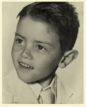 Peter Lynch at the age of six